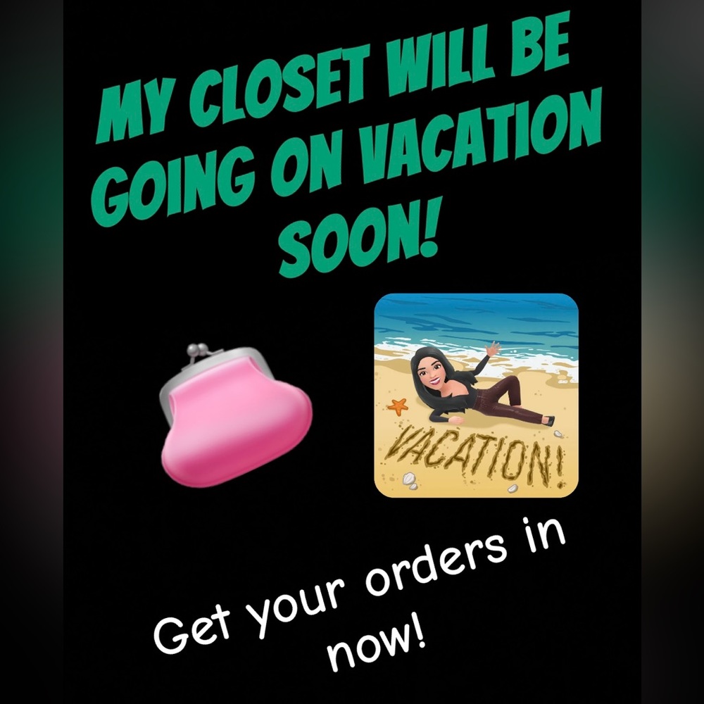 Get your orders in now!